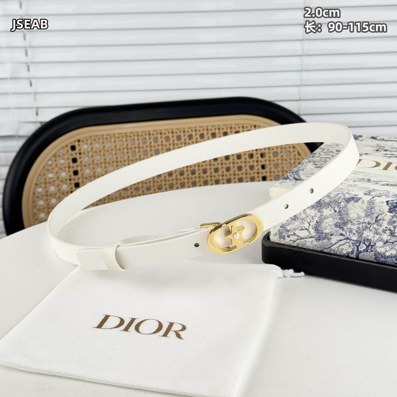 Dior belt 20mmX90-115cm 8L27